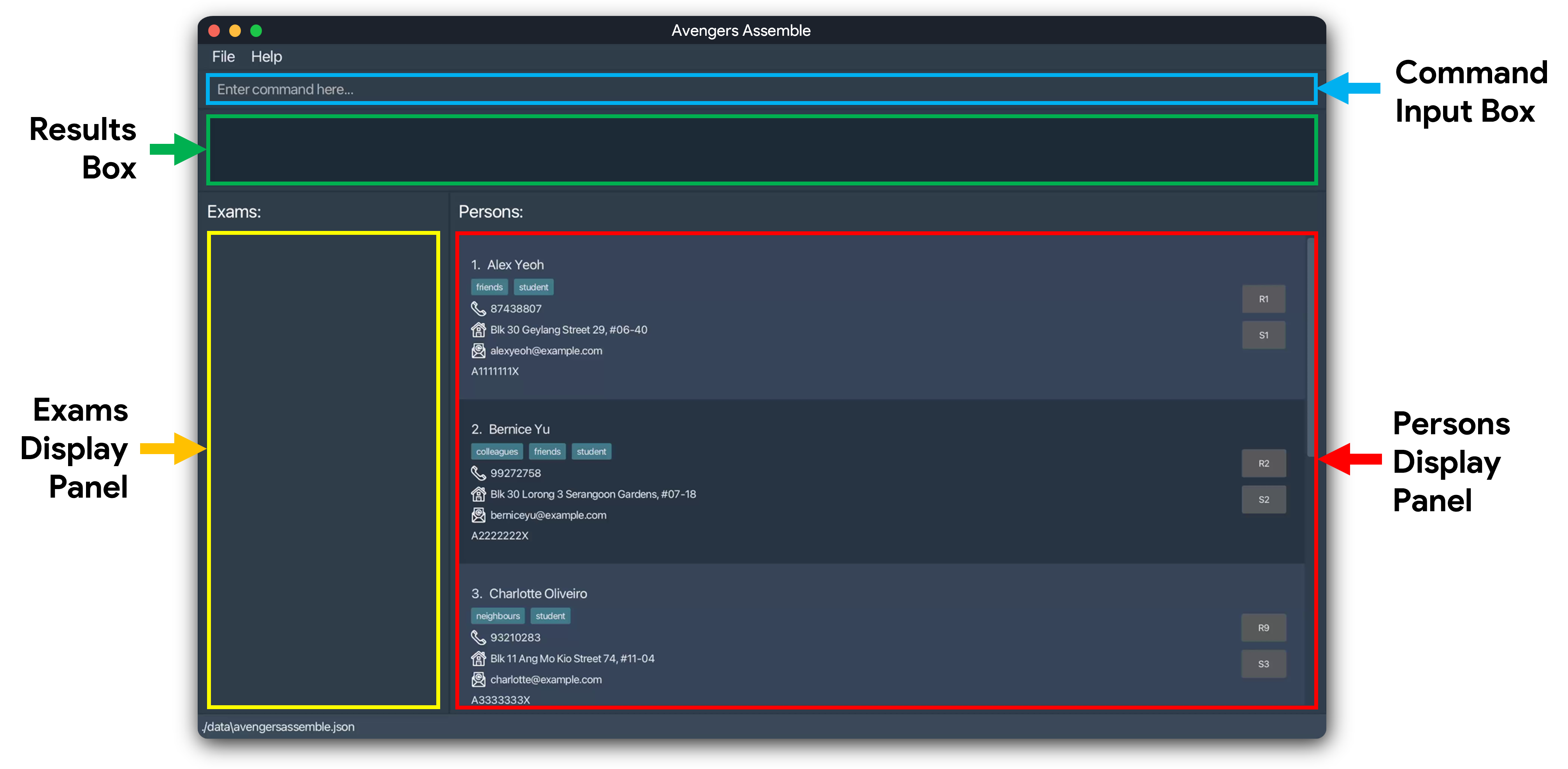 outlined image of avengers assemble's ui